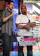Damien & Timbaland at the 2007 VMA Press Conference