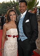 Eva Longoria & Terrence Howard at the Playing for Good gala