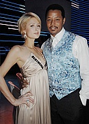 Paris Hilton & Terrence Howard at the Playing for Good gala