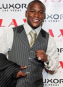 Floyd Mayweather Jr. at the Grand Opening of LAX Nightclub