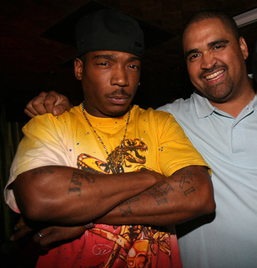Ja Rule and Irv Gotti at Ten June party